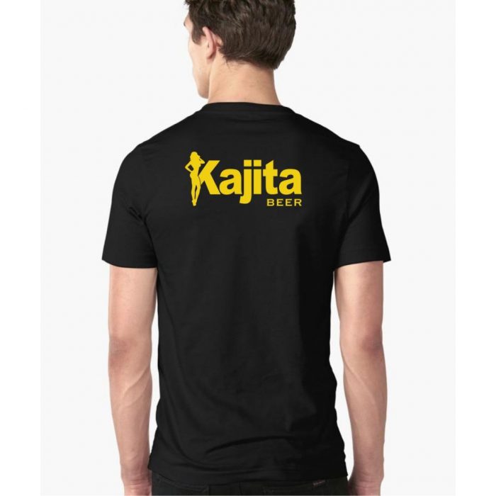 Kajita shirt met logo opdruk